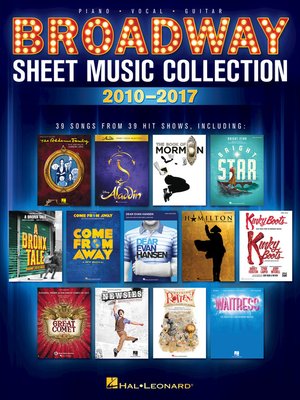 Broadway Sheet Music Collection - ebook